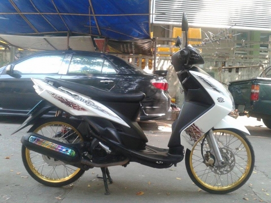 ขายลูกเดียว mio115หล่อๆ ปี2552 ราคาไม่แพง มีเล่มเอกสารครบ