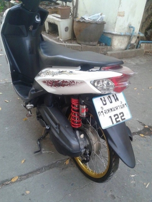 ขายลูกเดียว mio115หล่อๆ ปี2552 ราคาไม่แพง มีเล่มเอกสารครบ