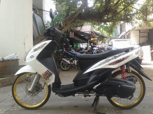 ขายลูกเดียว mio115หล่อๆ ปี2552 ราคาไม่แพง มีเล่มเอกสารครบ