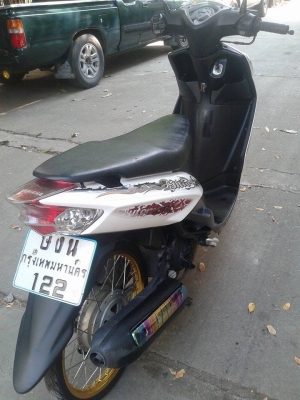 ขายลูกเดียว mio115หล่อๆ ปี2552 ราคาไม่แพง มีเล่มเอกสารครบ