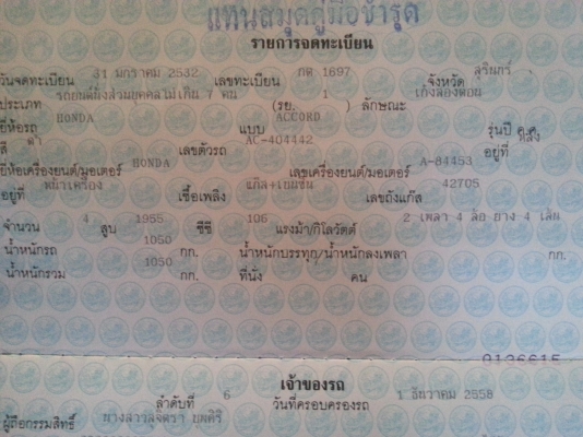 Honda รุ่น ACCORD 160 สบายๆ Honda รุ่น ACCORD 160 สบายๆ