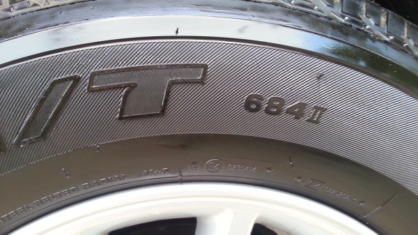 ล้อ Toyota champ 17" พร้อมยาง 265/65/17 ปี13 4เส้น ล้อ Toyota champ 17" พร้อมยาง 265/65/17 ปี13 4เส้น