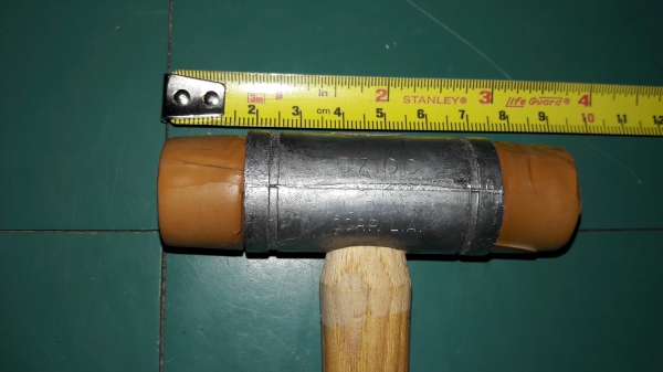 ขายค้อนยางงานเก่า57100 TRIKON NEW PLASTIC CORP.L.A. Made in Usa.