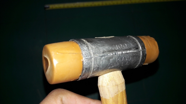 ขายค้อนยางงานเก่า57100 TRIKON NEW PLASTIC CORP.L.A. Made in Usa.