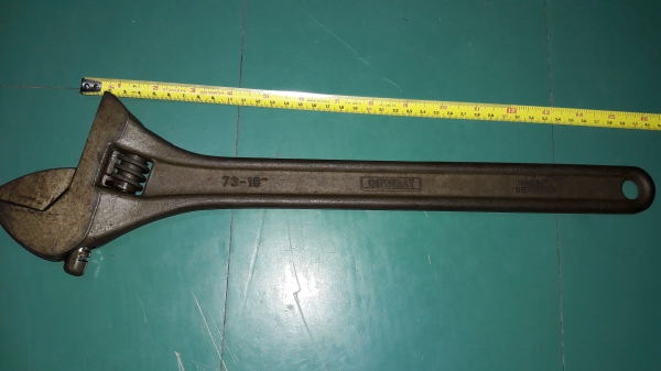 ขายประแจเลื่อนDOWIDAT 73-18" Made in Germany.งานรุ่นเก่าๆทนๆ