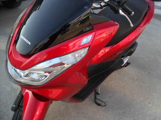 HONDA PCX ปี 2015 สีแดง ไฟ LED 150.cc