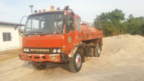 ุุุ6ล้อรถน้ำ..160แรงMITSUBICHI KF455F..ปี2543..เครื่อง6D14...ถังน้ำ7000ล. เล่มพร้อม..