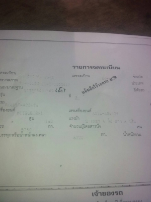 ุุุ6ล้อรถน้ำ..160แรงMITSUBICHI KF455F..ปี2543..เครื่อง6D14...ถังน้ำ7000ล. เล่มพร้อม..