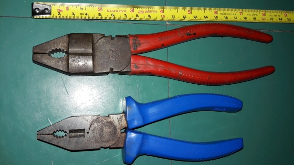 ขายคีมปากจิ้งจกเยอรมัน8"HUTER  Made in Germany.และคีมเช็คโก