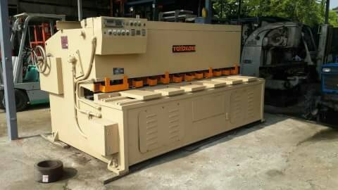 ขายเครื่องตัด8ฟุตตัดได้10มิลของยี่ปุ่นโตโยโกกิพร้อมใช้พร้อมม้อแปลงครับ