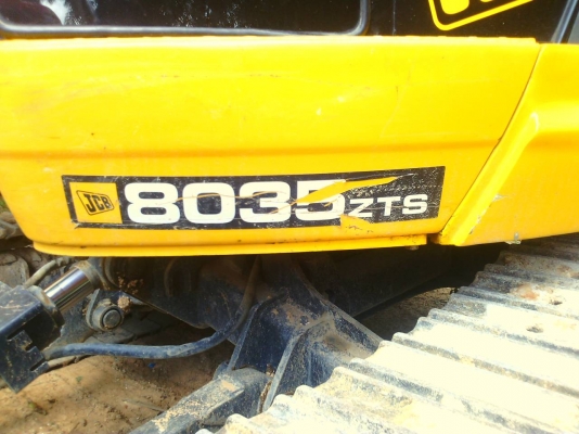 ขายรถแบคโฮ JCB 8035 zts 1700 ชม.เอกสารอินวอย ราคา 750000