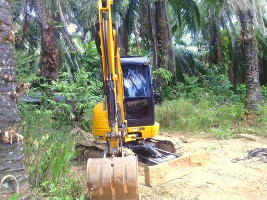 ขายรถแบคโฮ JCB 8035 zts 1700 ชม.เอกสารอินวอย ราคา 750000