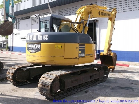 รถขุด มือสอง PC128US-2E1#KMTPC039E01010367 นำเข้าจากญี่ปุ่น โทร.กุ้ง:0813062283