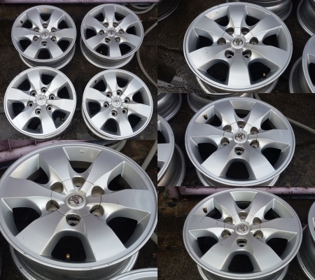 แม็ก NewD-Max/Colorado/Fortuner17-Prerunner16 และเศษ Smart 17 2วงราคาถูกๆแวะมาดูกันก่อนครับ แม็ก NewD-Max/Colorado/Fortuner17-Prerunner16 และเศษ Smart 17 2วงราคาถูกๆแวะมาดูกันก่อนครับ