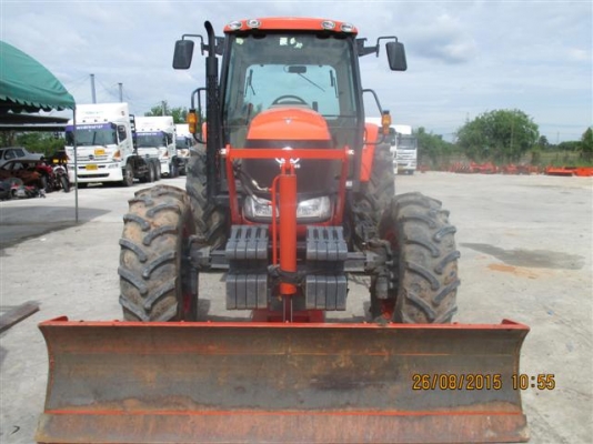 ขายครับ แทรคเตอร์มือสอง 1 ในไม่กี่คันในไทย รุ่นใหญ่ใช้ดี เครื่องดี ทำงานได้ปกติครับ KUBOTA M135X สภาพสวยเกือบ 100\% ขายครับ แทรคเตอร์มือสอง 1 ในไม่กี่คันในไทย รุ่นใหญ่ใช้ดี เครื่องดี ทำงานได้ปกติครับ KUBOTA M135X สภาพสวยเกือบ 100\%