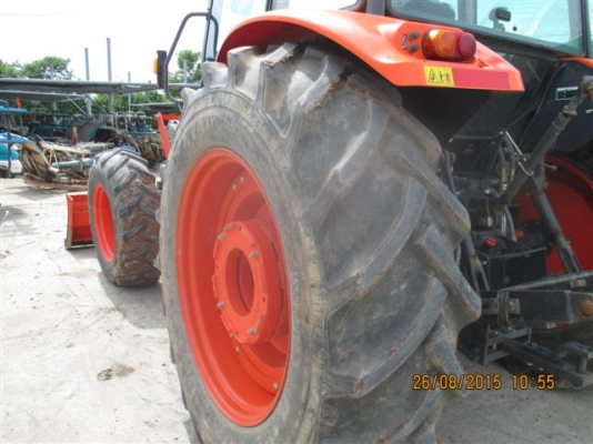 ขายครับ แทรคเตอร์มือสอง 1 ในไม่กี่คันในไทย รุ่นใหญ่ใช้ดี เครื่องดี ทำงานได้ปกติครับ KUBOTA M135X สภาพสวยเกือบ 100\% ขายครับ แทรคเตอร์มือสอง 1 ในไม่กี่คันในไทย รุ่นใหญ่ใช้ดี เครื่องดี ทำงานได้ปกติครับ KUBOTA M135X สภาพสวยเกือบ 100\%