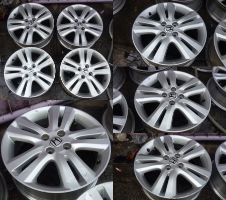 ล้อแม็ก New Vios-Yaris 15 Honda Jazz16/ FD16/ HRV 17 ราคาไม่แพง แวะมาดูก่อนครับ