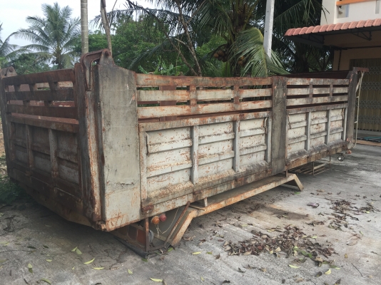 กระบะดั้มยาว6ม.ของสามมิตร..SMM ครบชุด...พื้นสวยเรียบ ล้างก็สวย...