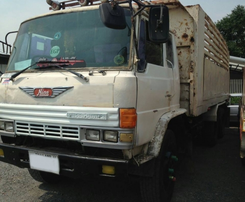 10ล้อ2เพลาดั้ม HINO F-17 HO7C-185แรง ดั้มเหล็กเกษตร ข้างเรียบ ราคาเบาๆ ** ขาย 10ล้อ HINO FM-17 185แรง 2เพลาดั้มข้างเรียบ HINO FM177LA HO7C-185HP เครื่อง/เกียร์ ลงเล่ม เครื่อง/เกียร์ ดี แน่น ช่วงล่างดี คัสซีดี สวย หัวเก่งดี ภายในดี พ.