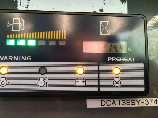 Denyo 13kVA รุ่น DCA-13ESY 3745109 ปี 2004 1214 ชม. นำเข้าจากญี่ปุ่น สวย ๆ ครับ