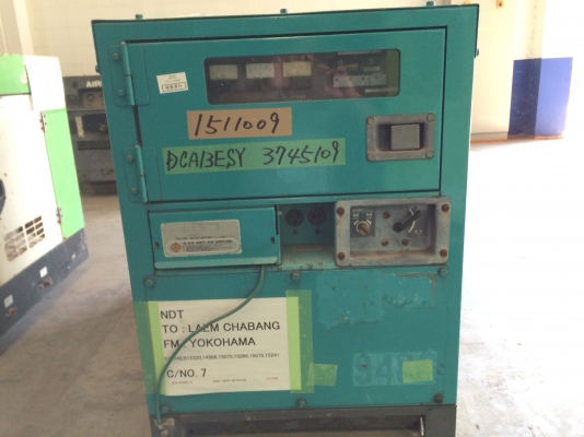 Denyo 13kVA รุ่น DCA-13ESY 3745109 ปี 2004 1214 ชม. นำเข้าจากญี่ปุ่น สวย ๆ ครับ