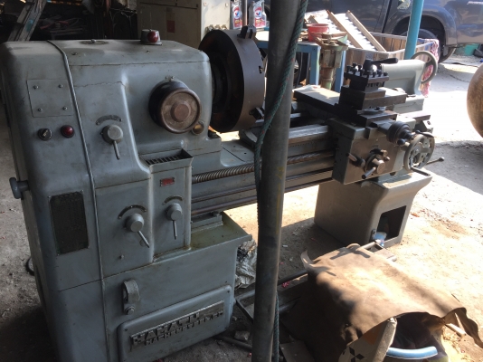 ขายกลึงญี่ปุ่น5ฟุตครึ่ง3เพลาเบรควงสวิง900มิลพร้อมใช้