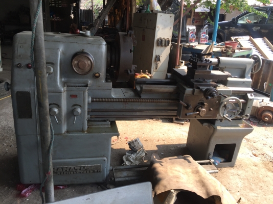 ขายกลึงญี่ปุ่น5ฟุตครึ่ง3เพลาเบรควงสวิง900มิลพร้อมใช้