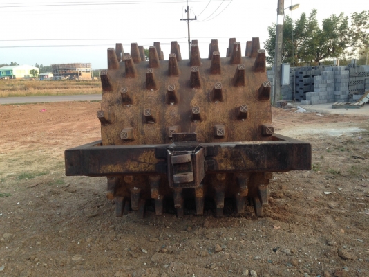 ขายรถบดหนามแบบใช้รถลาก ราคา 55000