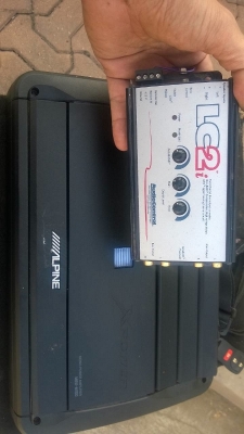 audiocontrol  lc2iทำไฮเพาเวอร์ให้มีปรีเอาท์ได้แรงถึง13v