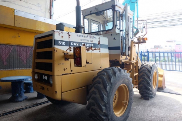 ****รถตัก 510 ราคาถูก สภาพสวยจากญี่ปุ่นแท้100\% ทำงานเพียง 4,382ชม. โทร 081-1463244(เจ๊สุ)****