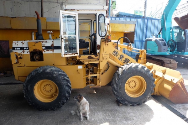 ****รถตัก 510 ราคาถูก สภาพสวยจากญี่ปุ่นแท้100\% ทำงานเพียง 4,382ชม. โทร 081-1463244(เจ๊สุ)****