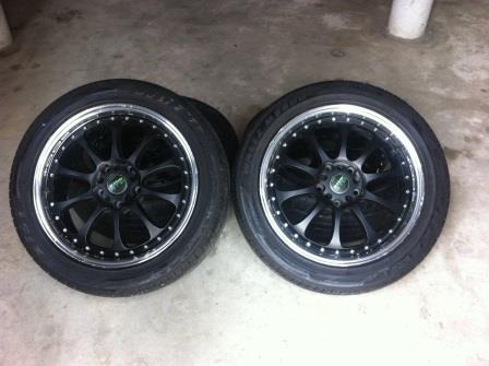 ขายยางพร้อมแม็กซ์ ขอบ17 5รู 114-114.3 Lenso