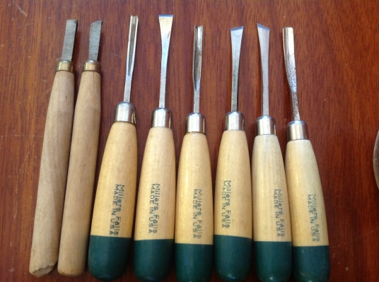 ขายชุดแกะสลัก Vintage U.S.A. 21 ชิ้น