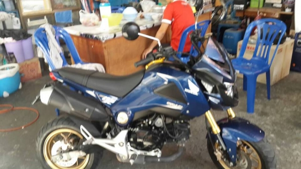 ขาย HONDA MSX 125 ปี 57 เครื่องดีเดิมๆ สีภายนอกสวย แต่งตามรูป เล่มพร้อมชุดโอน ขาย HONDA MSX 125 ปี 57 เครื่องดีเดิมๆ สีภายนอกสวย แต่งตามรูป เล่มพร้อมชุดโอน