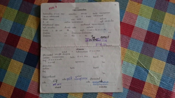 ขายมอไซค์ honda phantom150cc