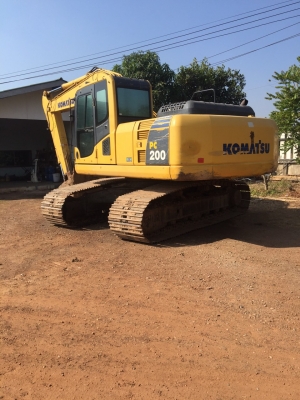 ขาย KOMATSU 200-8 ปี08. รถสวยมาก. พร้อมใช้. ทุกอยางเตม