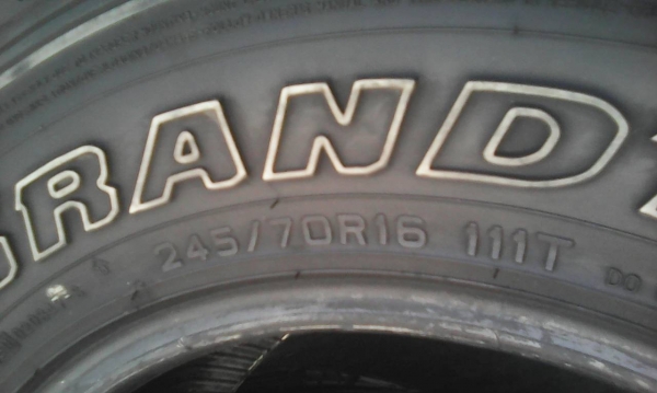 245/70R16 DUNLOP GRANDTREK A/T3 มี 2 เส้น tel.081-427-3941 ไอดีไลน์ autobot107 245/70R16 DUNLOP GRANDTREK A/T3 มี 2 เส้น tel.081-427-3941 ไอดีไลน์ autobot107