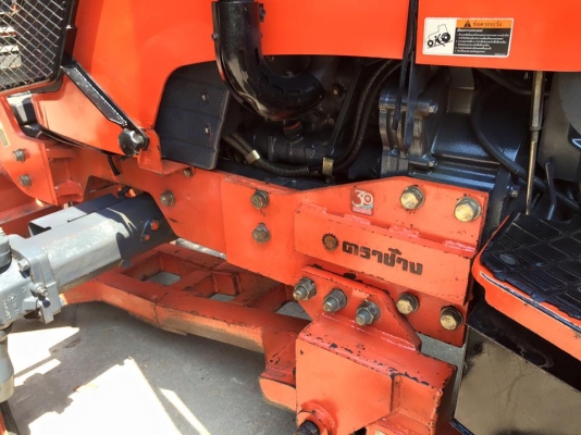 ขายรถไถ Kubota M7040 (4WD) พร้อมดันหน้า ผานพรวนช้าง รถเดิมๆสวยๆ พร้อมใช้งานครับ