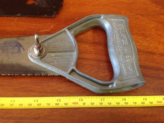 ขายเลื่อยสำหรับเลื่อยไม้ และเหล็ก Vintage Eclipse no.66 พร้อมใบสำรอง