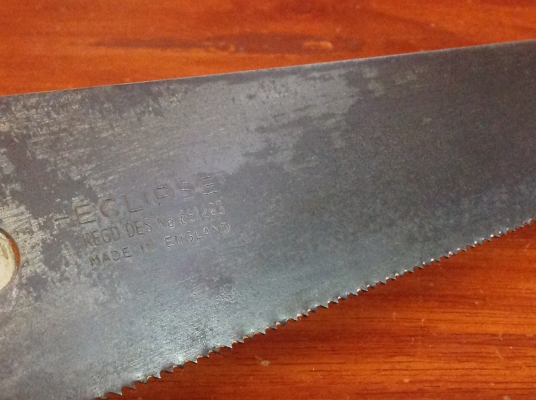 ขายเลื่อยสำหรับเลื่อยไม้ และเหล็ก Vintage Eclipse no.66 พร้อมใบสำรอง
