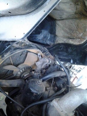 รถน้ำ 10 ล้อ MITSUBISHI ใอ้หลงเทอร์โบ เครื่อง 220 แรง 2 เพลา