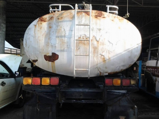 รถน้ำ 10 ล้อ MITSUBISHI ใอ้หลงเทอร์โบ เครื่อง 220 แรง 2 เพลา