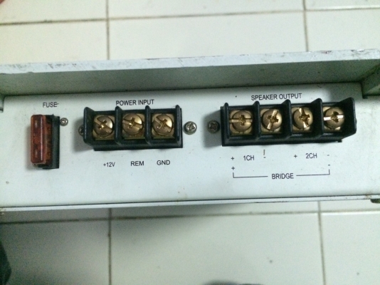 MAVERICK HZ1000 2CH 200W x 2CH 400W x 1CH มือ2 ญี่ปุ่น