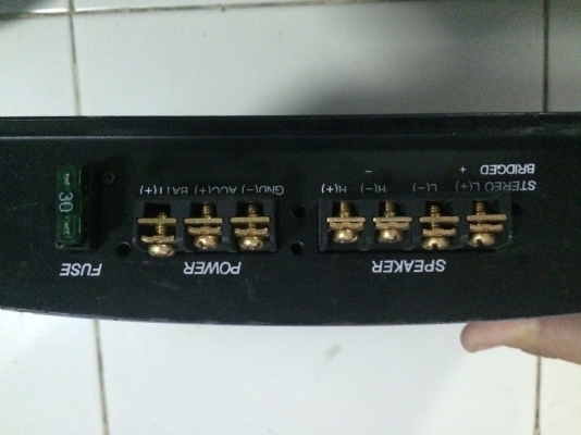 FUSION FSN-310 2CHx100W 1CHx200W ขับSUB ได้ มือ2 ญี่ปุ่น FUSION FSN-310 2CHx100W 1CHx200W ขับSUB ได้ มือ2 ญี่ปุ่น