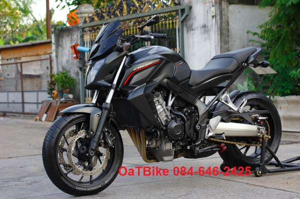 ขาย CB 650 ปี 14 สีเดิมทั้งคัน แต่งครบๆ