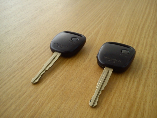 ดอกกุญแจรีโมท ของรถ TOYOTAแท้