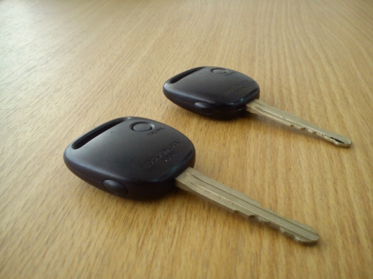ดอกกุญแจรีโมท ของรถ TOYOTAแท้