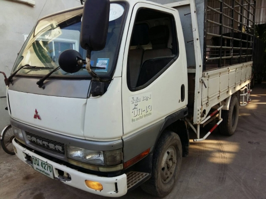 หกล้อมิตซู แคนเตอร์ป้ายเล็ก เครื่องยนต์ติดแก๊ช เครื่องดี คัชซีสวย แอร์ เพาเวอร์ รถสวยพร้อมใช้เอกสารพร้อมโอน