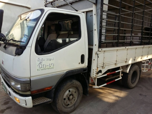 หกล้อมิตซู แคนเตอร์ป้ายเล็ก เครื่องยนต์ติดแก๊ช เครื่องดี คัชซีสวย แอร์ เพาเวอร์ รถสวยพร้อมใช้เอกสารพร้อมโอน