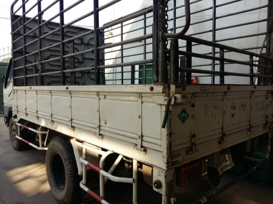 หกล้อมิตซู แคนเตอร์ป้ายเล็ก เครื่องยนต์ติดแก๊ช เครื่องดี คัชซีสวย แอร์ เพาเวอร์ รถสวยพร้อมใช้เอกสารพร้อมโอน